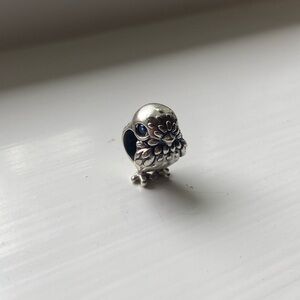 Pandora sparkling chick bird charm